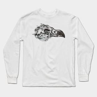 Vulture Skull Long Sleeve T-Shirt